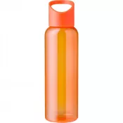 pomarańczowy - Butelka sportowa 500 ml z RPET