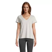 Koszulka damska V-neck Sol's REGENT V WOMEN Off-White