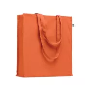 Torba z bawełny organicznej 220 g/m² BENTE COLOUR Pomaranczowy