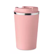 Kubek termiczny ze stali 350 ml BRACE Dziecięcy Róż