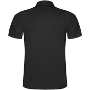 Czarny - Dziecięca sportowa koszulka polo z poliestru 150 g/m² ROLY MONZHA 