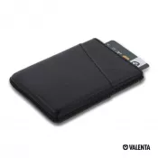 czarny - 7219 | Valenta Card Case Pocket Duo