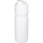 Biały - Bidon Baseline® Plus o pojemności 650 ml z otwieranym wieczkiem
