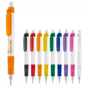 Długopis Vegetal Pen Clear przejrzysty z PLA