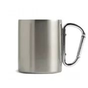Srebrny - Kubek z karabińczykiem / MRSS Hook