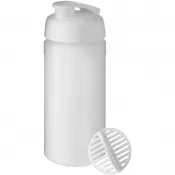 Biały-Szroniony bezbarwny - Shaker Baseline Plus o pojemności 500 ml