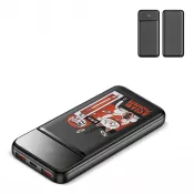 Powerbank Nolu z wyświetlaczem LED 10 000 mAh