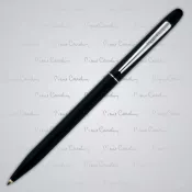 czarny - Długopis metalowy touch pen ADELINE Pierre Cardin