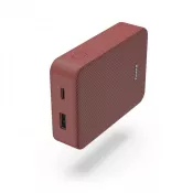 czerwony - Power bank 10000 mAh Hama Power Pack