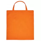pomarańczowy - Torba bawełniana 140 g/m², 38 x 42 cm, płaska
