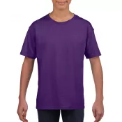 Purple - Koszulka bawełniana 150 g/m² Gildan SoftStyle™ - DZIECIĘCA