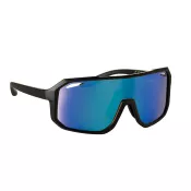 Okulary sportowe z lustrzanymi soczewkami UV400 FLASH Niebieski
