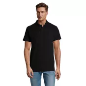 Koszulka polo męska piqué 210 g/m² Sol's SPRING II Czarny