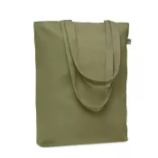 Torba płócienna z bawełny organicznej 270 g/m² COCO Zielony