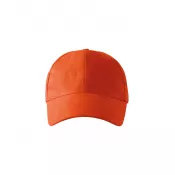 Pomarańczowy - Reklamowa czapka z daszkiem Malfini 6P 305