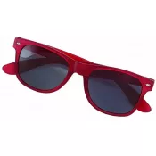 czerwony - Okulary przeciwsłoneczne POPULAR