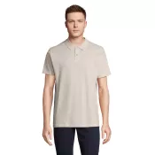 Koszulka polo unisex z czesanej bawełny Sol's PULSE Linen Twin
