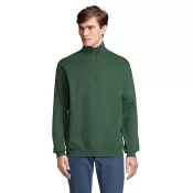 Bluza ze stójką i zamkiem 1/4 Sol's CONRAD Ciemno-Zielony