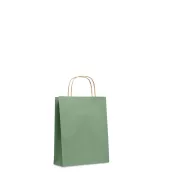 Torba prezentowa papierowa mała 90 g/m² PAPER TONE S Zielony