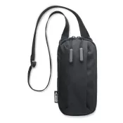 Torebka na smartfon z RPET 300D VALLEY WALLET Czarny