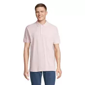 Koszulka polo męska z czesanej bawełny Sol's PACIFIC Pale Pink