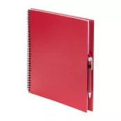 czerwony - Tecnar notatnik