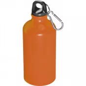 pomarańczowy - Butelka metalowa 500 ml