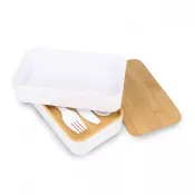 biały - Lunchbox Bento R-PP & Bamboo