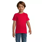 Koszulka dziecięca 150 g/m² Sol's REGENT FIT KIDS Czerwony