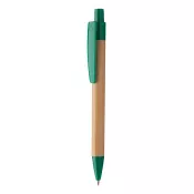 zielony - Colothic długopis bambusowy