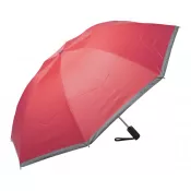 czerwony - Thunder parasol odblaskowy