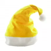 żółty - Papa Noel czapka świętego mikołaja