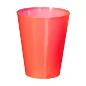 czerwony - Kubek plastikowy 500 ml Colorbert