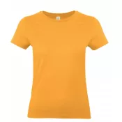 Apricot (220) - Damska koszulka reklamowa 185 g/m² B&C #E190 / WOMEN
