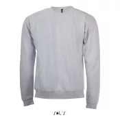 Bluza męska z okrągłym dekoltem 260 g/m² Sol's SPIDER Szary Melanż 2