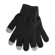 czarny - Actium rękawiczki do ekranów dotykowych