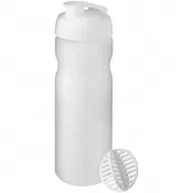 Biały-Szroniony bezbarwny - Shaker Baseline Plus o pojemności 650 ml