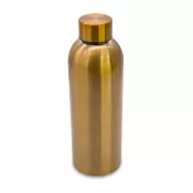złoty - Butelka stalowa Morio 750 ml