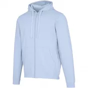 Niebieski mgła - Jasper bluza unisex z kapturem z materiału organicznego pochodzącego z recyklingu z certyfikatem OCS, o gramaturze 280 g/m²
