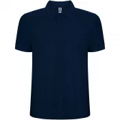 Navy Blue - Pegaso Premium dziecięca koszulka polo z krótkim rękawem