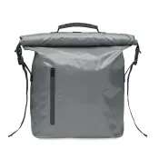 Plecak wodoodporny rolltop z RPET 25 l SCUBAROLL Kamienny Szary