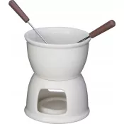 biały - Zestaw do fondue