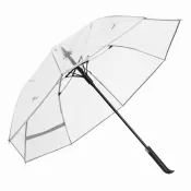 biały, transparentny - Automatyczny parasol