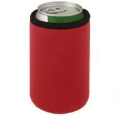 Czerwony - Uchwyt do puszki Vrie z neoprenu pochodzącego z recyklingu
