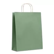 Torba prezentowa papierowa duża 90 g/m² PAPER TONE L Zielony