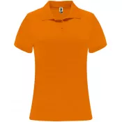 Fluor Orange - Damska sportowa koszulka polo z poliestru 150 g/m² ROLY MONZHA WOMAN 0410