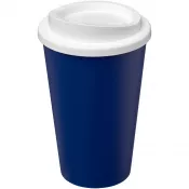 Biały-Niebieski - Kubek Americano Eco z recyklingu o pojemności 350 ml