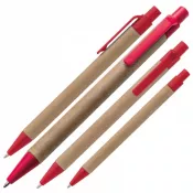 czerwony - Długopis ekologiczny BRISTOL