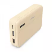 Power bank 10000 mAh Hama Power Pack Pocket beżowy