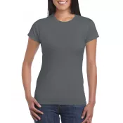 Charcoal - Koszulka bawełniana 150 g/m² Gildan SoftStyle™ - DAMSKA